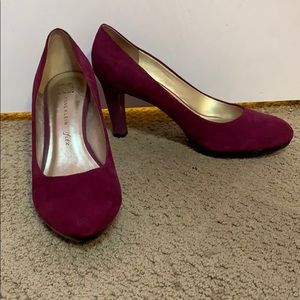 Deep-Magenta Heels